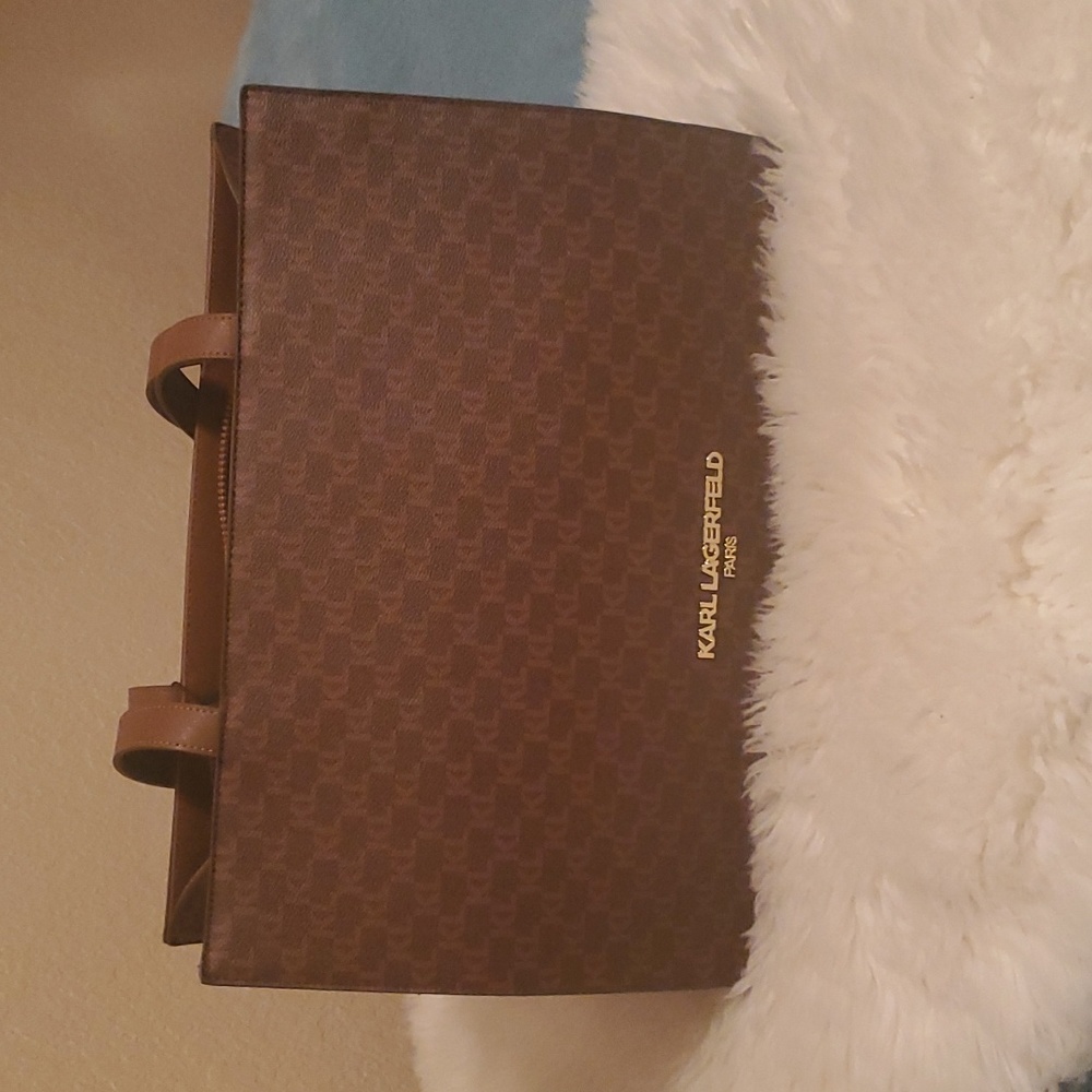 Karl Lagerfeld tote bag.